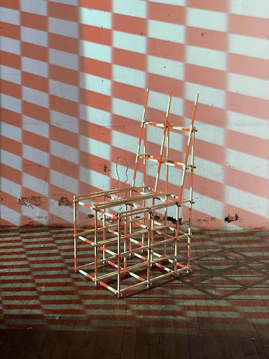 Projection test with the chair
